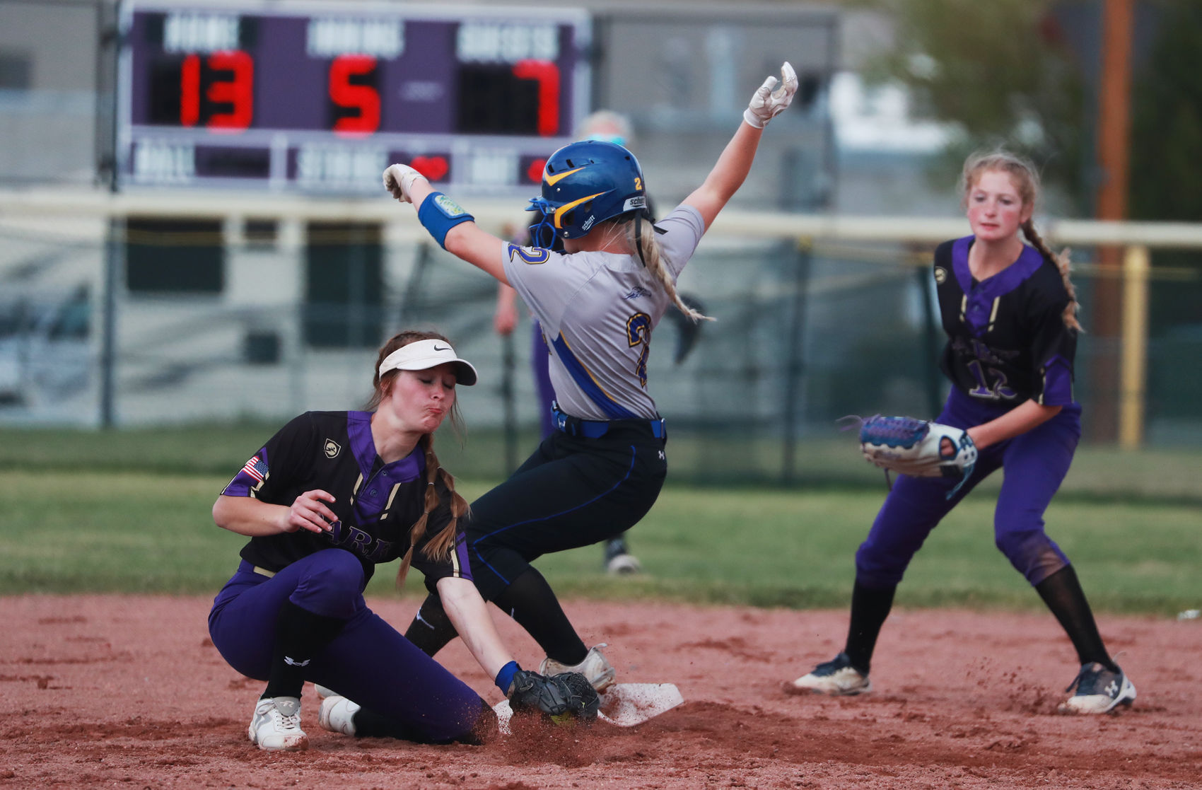Fergus vs. Park at state softball